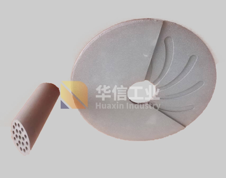 Recrystallized silicon carbide inorganic film