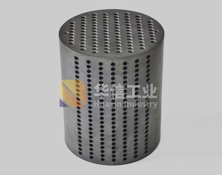 Heat exchange block hole